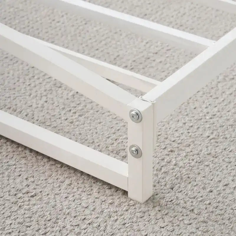 Metal Platform Bed Frame with Arch Design, 6-Inch Low Profile, Up to 1000 lbs